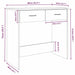 Birou, stejar fumuriu, 80x40x75 cm, lemn prelucrat - WALTI WALTI