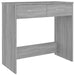 Birou, gri sonoma, 80x40x75 cm, lemn prelucrat - WALTI WALTI