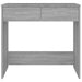 Birou, gri sonoma, 80x40x75 cm, lemn prelucrat - WALTI WALTI