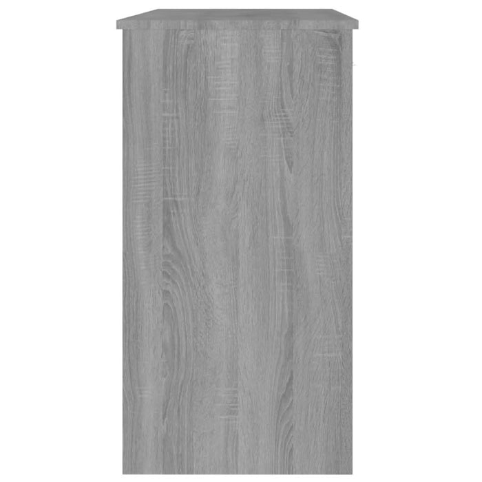 Birou, gri sonoma, 80x40x75 cm, lemn prelucrat - WALTI WALTI