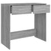 Birou, gri sonoma, 80x40x75 cm, lemn prelucrat - WALTI WALTI