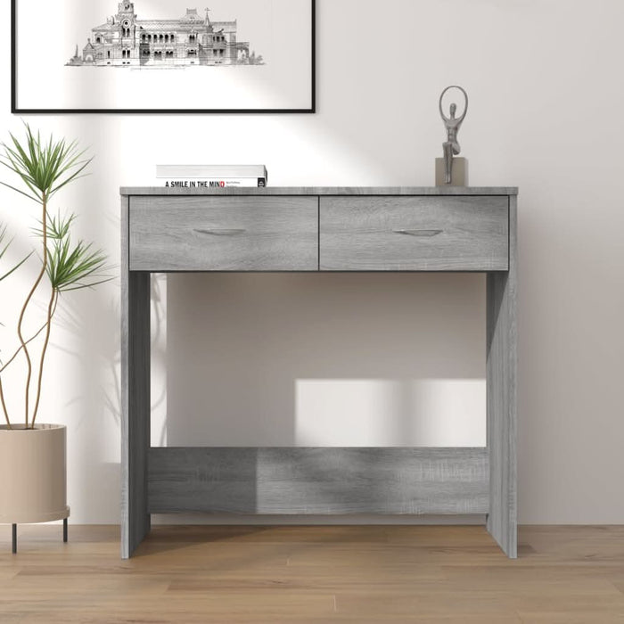 Birou, gri sonoma, 80x40x75 cm, lemn prelucrat - WALTI WALTI