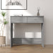 Birou, gri sonoma, 80x40x75 cm, lemn prelucrat - WALTI WALTI