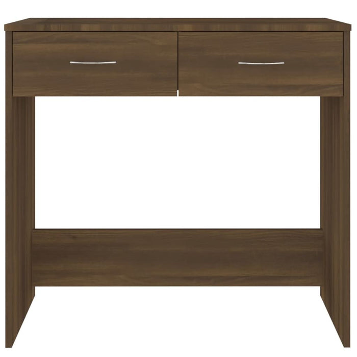 Birou, stejar maro, 80x40x75 cm, lemn prelucrat - WALTI WALTI