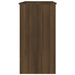 Birou, stejar maro, 80x40x75 cm, lemn prelucrat - WALTI WALTI