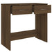 Birou, stejar maro, 80x40x75 cm, lemn prelucrat - WALTI WALTI