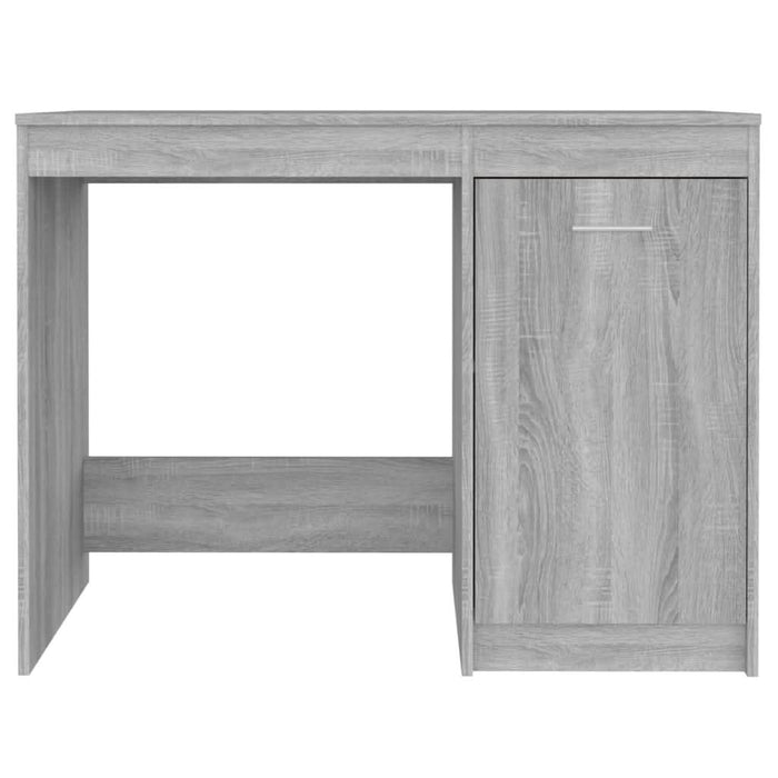 Birou, gri sonoma, 100x50x76 cm, lemn prelucrat - WALTI WALTI