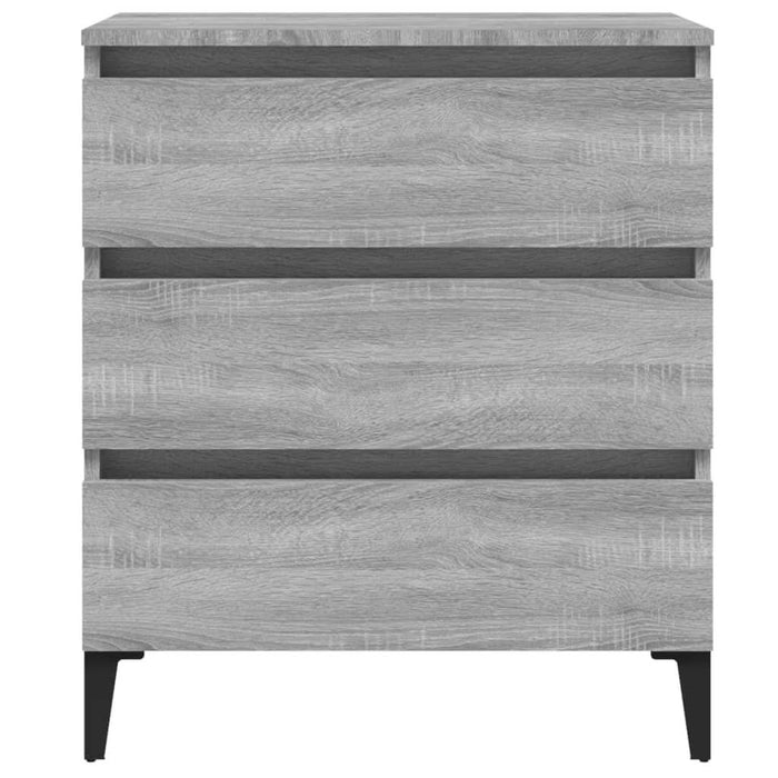 vidaXL Servantă, sonoma gri, 60x35x69 cm, lemn compozit - WALTI WALTI