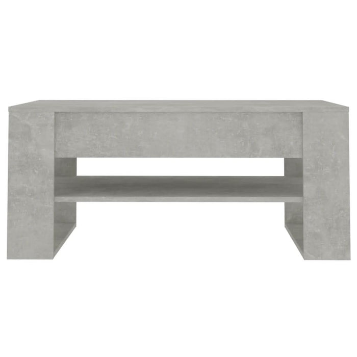 Măsuță de cafea, gri beton, 102x55x45 cm, lemn prelucrat - WALTI WALTI