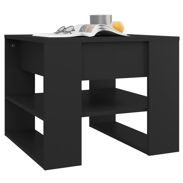 Măsuță de cafea, negru, 102x55x45 cm, lemn prelucrat - WALTI WALTI