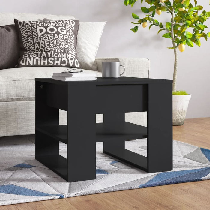 Măsuță de cafea, negru, 102x55x45 cm, lemn prelucrat - WALTI WALTI