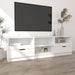 Comodă TV, alb, 150x33,5x45 cm, lemn prelucrat - WALTI WALTI