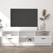 Comodă TV, alb, 150x33,5x45 cm, lemn prelucrat - WALTI WALTI
