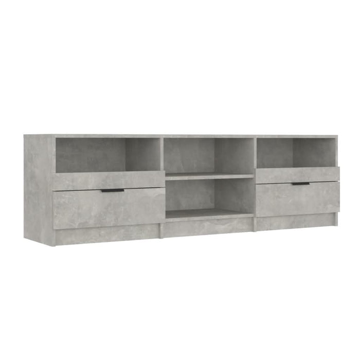 Comodă TV, gri beton, 150x33,5x45 cm, lemn prelucrat - WALTI WALTI