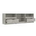 Comodă TV, gri beton, 150x33,5x45 cm, lemn prelucrat - WALTI WALTI