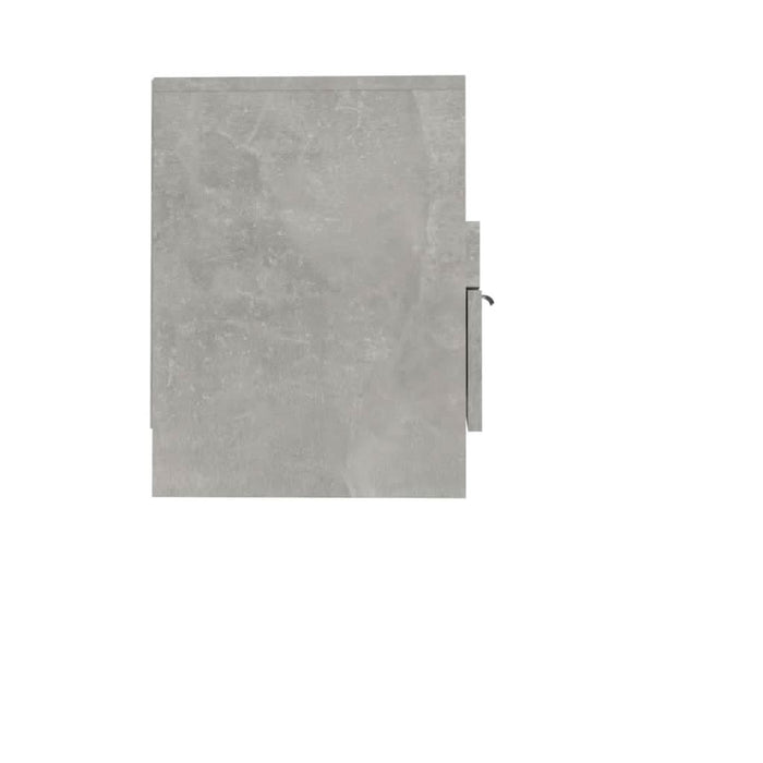 Comodă TV, gri beton, 150x33,5x45 cm, lemn prelucrat - WALTI WALTI