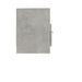 Comodă TV, gri beton, 150x33,5x45 cm, lemn prelucrat - WALTI WALTI