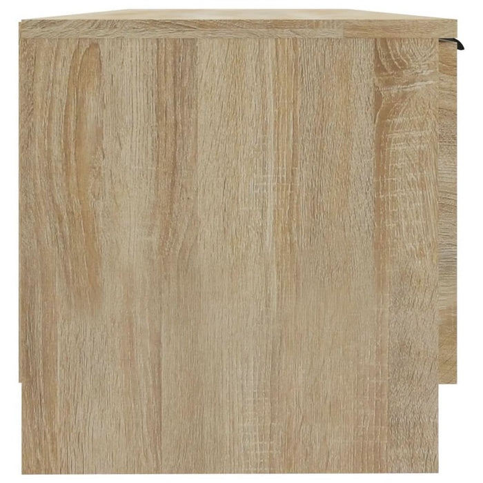 Comodă TV, stejar sonoma, 102x35x36,5 cm, lemn prelucrat - WALTI WALTI
