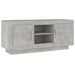 Comodă TV, gri beton, 102x35x45 cm, lemn prelucrat - WALTI WALTI