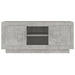 Comodă TV, gri beton, 102x35x45 cm, lemn prelucrat - WALTI WALTI