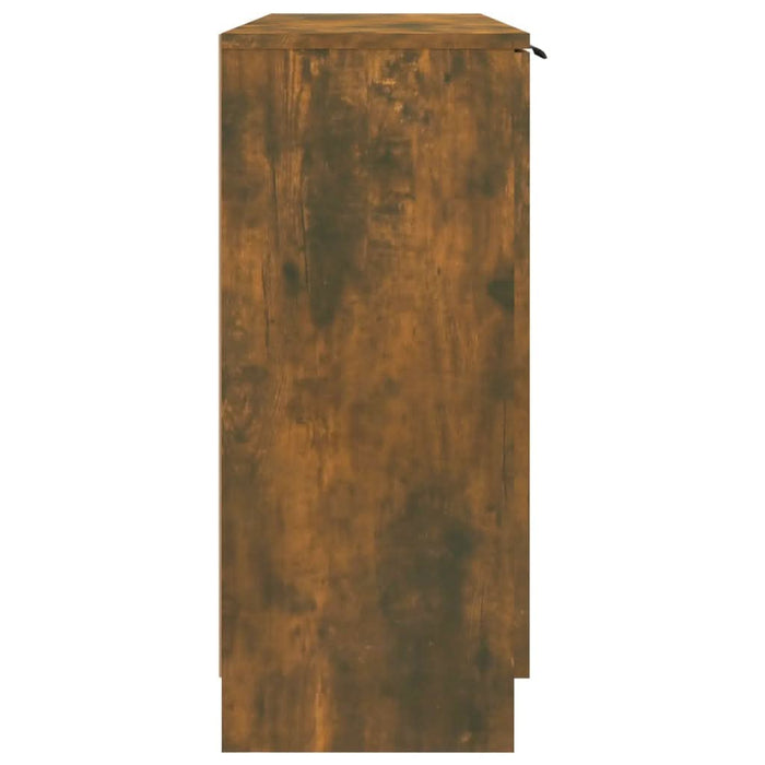 Servantă, stejar fumuriu, 90,5x30x70 cm, lemn prelucrat - WALTI WALTI