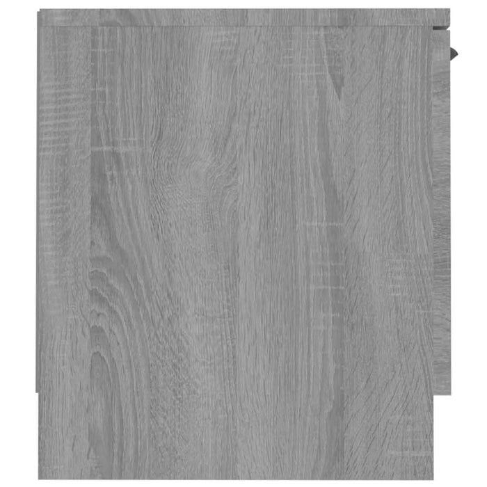 Comodă TV, sonoma gri, 140x35x40 cm, lemn prelucrat - WALTI WALTI