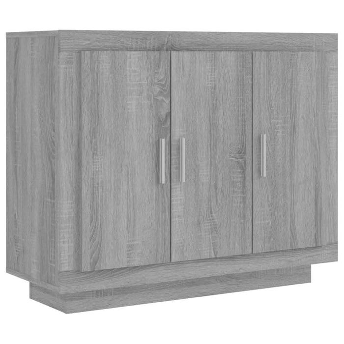 Servantă, sonoma gri, 92x35x75 cm, lemn compozit - WALTI WALTI