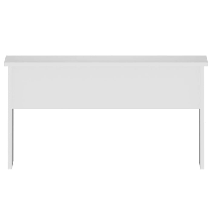 Măsuță de cafea, alb, 80x50,5x41,5 cm, lemn prelucrat - WALTI WALTI