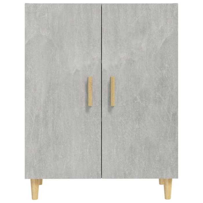 Servantă, gri beton, 70x34x90 cm, lemn prelucrat - WALTI WALTI