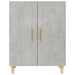 Servantă, gri beton, 70x34x90 cm, lemn prelucrat - WALTI WALTI