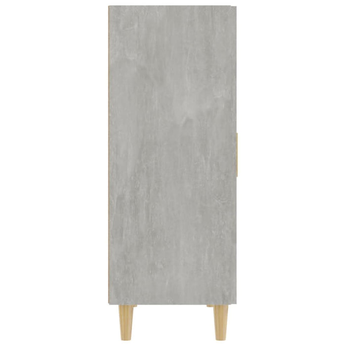 Servantă, gri beton, 70x34x90 cm, lemn prelucrat - WALTI WALTI