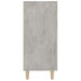 Servantă, gri beton, 90x34x80 cm, lemn compozit - WALTI WALTI