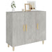Servantă, gri beton, 90x34x80 cm, lemn compozit - WALTI WALTI