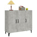 Servantă, gri beton, 90x34x80 cm, lemn compozit - WALTI WALTI