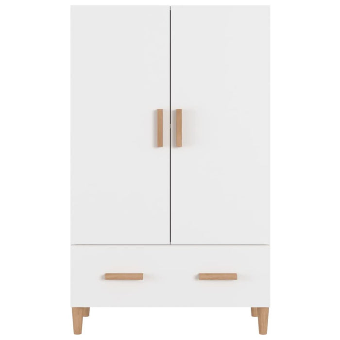Dulap înalt, alb, 70x31x115 cm, lemn prelucrat - WALTI WALTI