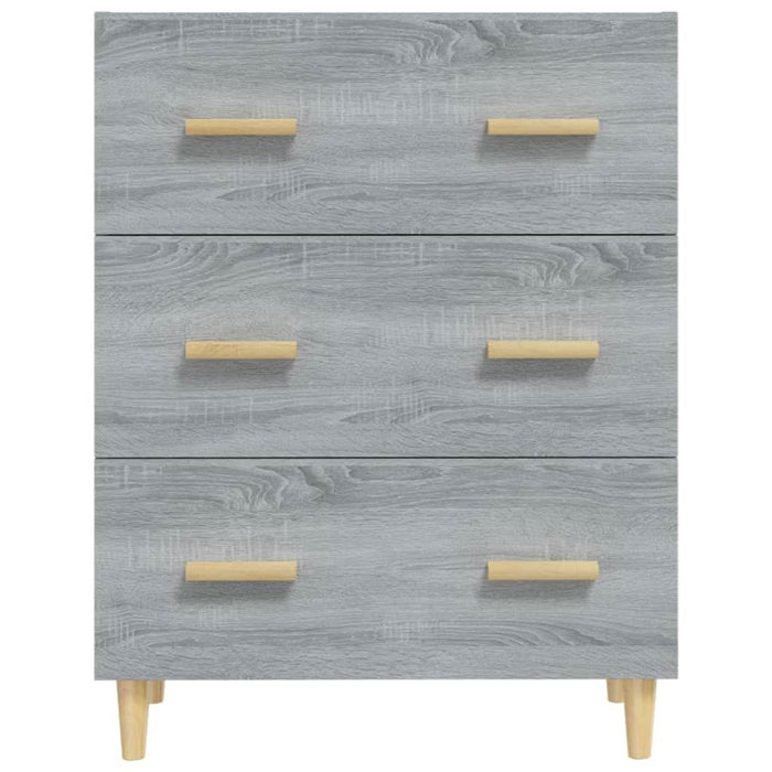 Servantă, gri sonoma, 70x34x90 cm, lemn prelucrat - WALTI WALTI