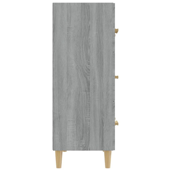 Servantă, gri sonoma, 70x34x90 cm, lemn prelucrat - WALTI WALTI