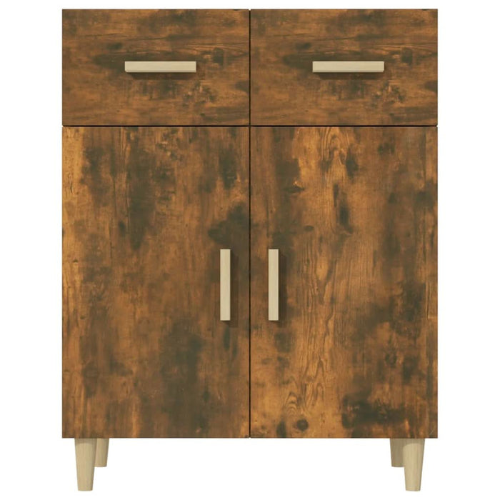 Servantă, stejar fumuriu, 69,5x34x89 cm, lemn prelucrat - WALTI WALTI