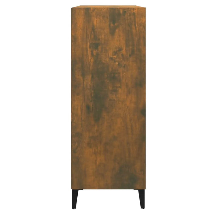 Servantă, stejar fumuriu, 69,5x32,5x90 cm, lemn prelucrat - WALTI WALTI