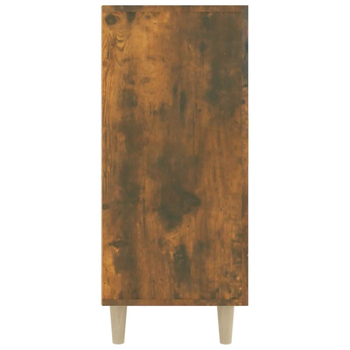 Servantă, stejar fumuriu, 90x34x80 cm, lemn compozit - WALTI WALTI