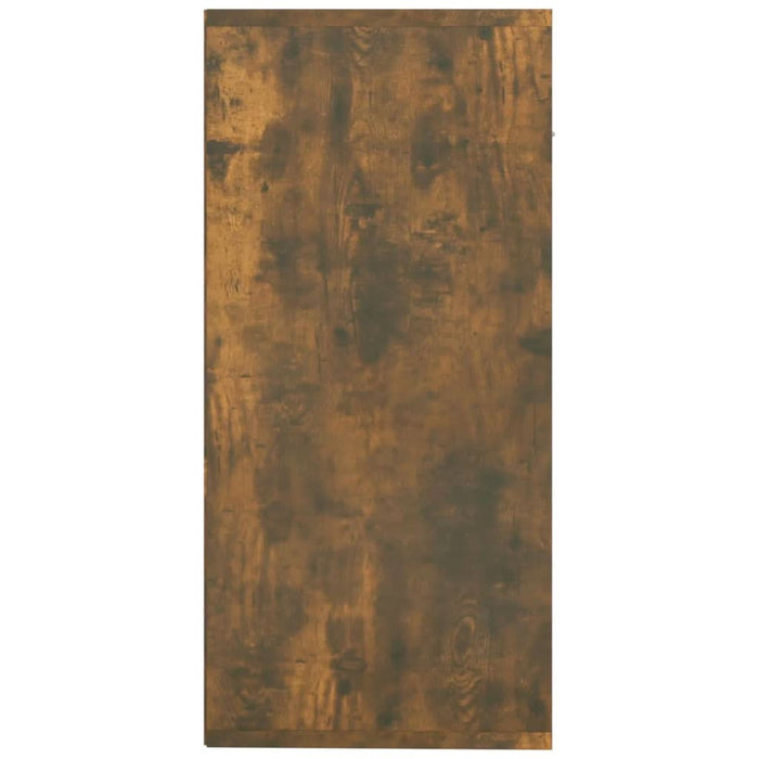 Dulap lateral, stejar fumuriu, 88x30x65 cm, lemn compozit - WALTI WALTI