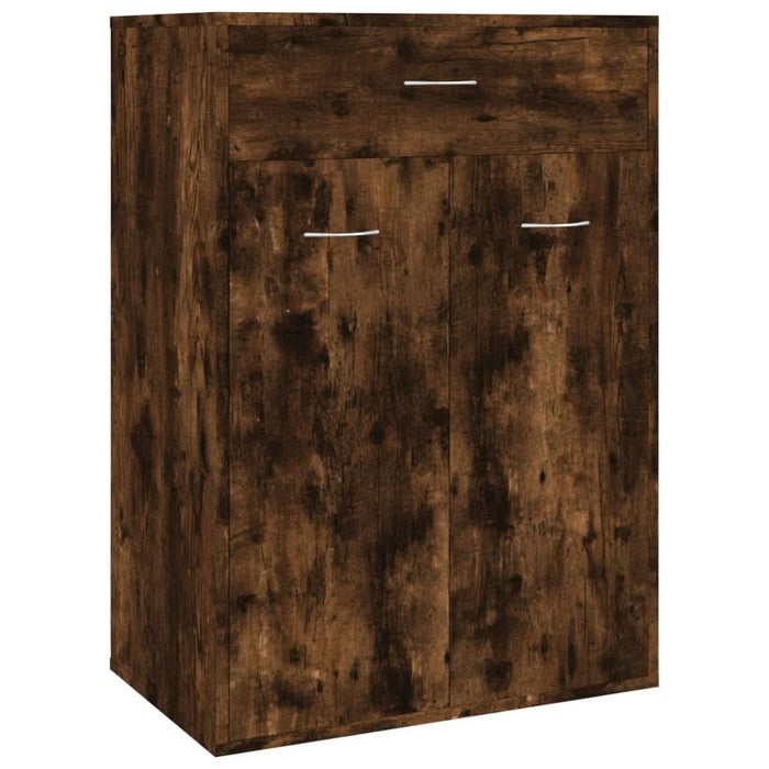 Pantofar, stejar fumuriu, 60x35x84 cm, lemn prelucrat - WALTI WALTI