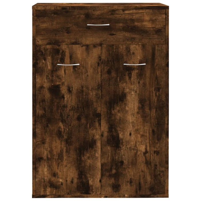 Pantofar, stejar fumuriu, 60x35x84 cm, lemn prelucrat - WALTI WALTI