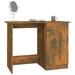 Birou, stejar fumuriu, 100x50x76 cm, lemn prelucrat - WALTI WALTI