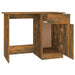 Birou, stejar fumuriu, 100x50x76 cm, lemn prelucrat - WALTI WALTI