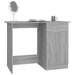 Birou, gri sonoma, 100x50x76 cm, lemn prelucrat - WALTI WALTI