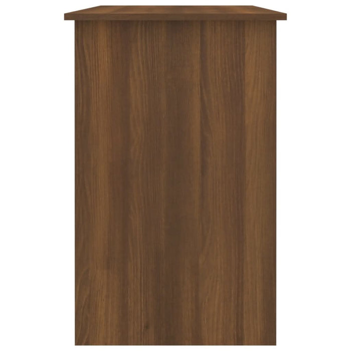 Birou, stejar maro, 100x50x76 cm, lemn prelucrat - WALTI WALTI