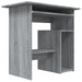 Birou, gri sonoma, 80x45x74 cm, lemn prelucrat - WALTI WALTI