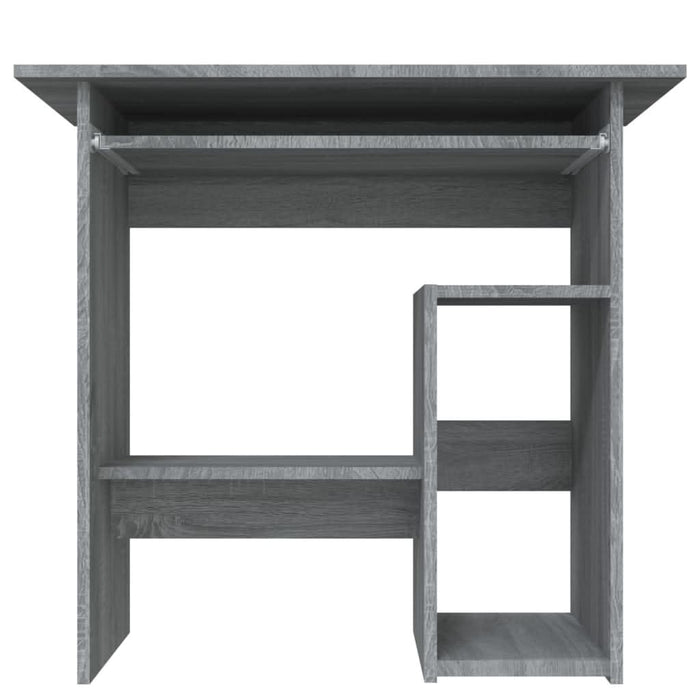 Birou, gri sonoma, 80x45x74 cm, lemn prelucrat - WALTI WALTI