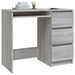 Birou, gri sonoma, 90x45x76 cm, lemn prelucrat - WALTI WALTI